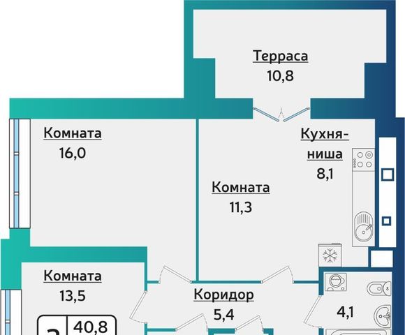 квартира г Ижевск р-н Устиновский ул Архитектора П.П.Берша 24 фото