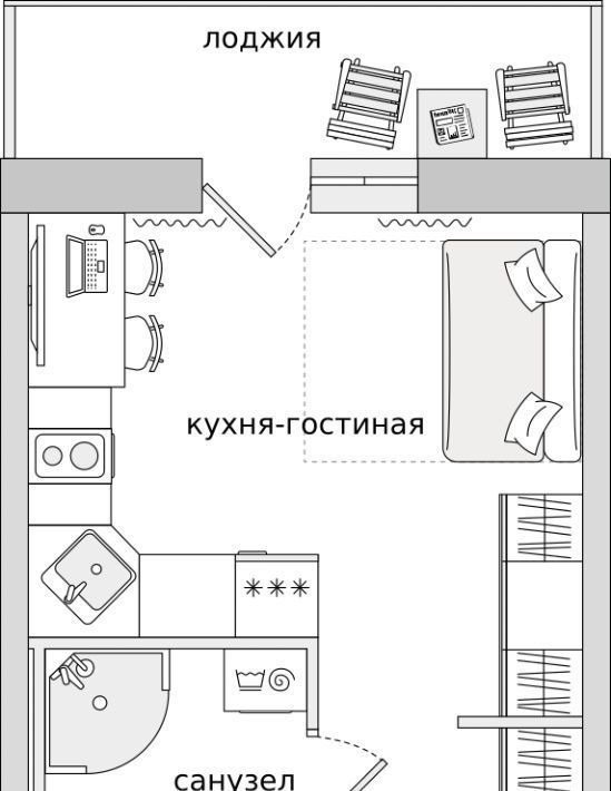 квартира р-н Всеволожский п Бугры Девяткино фото 1