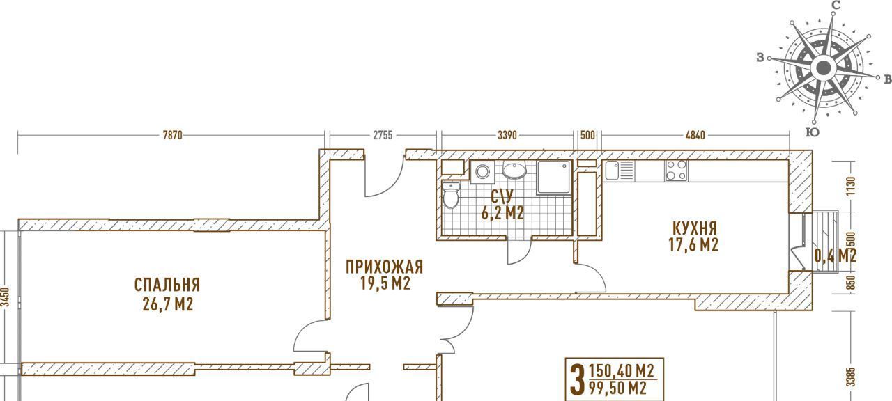 квартира г Москва метро Сокольники ул Матросская Тишина 10с/1 район Сокольники фото 1