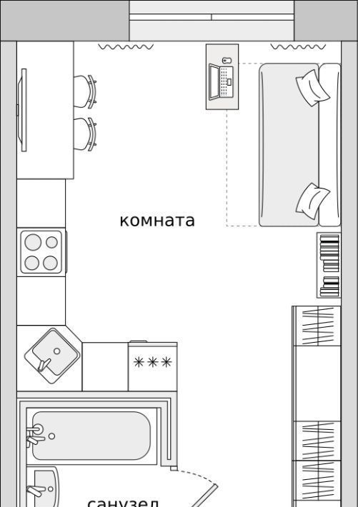 квартира р-н Всеволожский п Бугры ул Тихая 3к/4 Девяткино фото 1