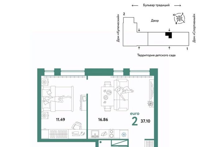 р-н Калининский дом 103к/1 фото