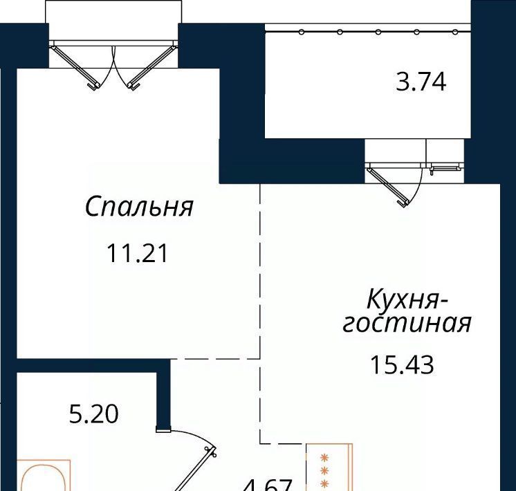 квартира г Иркутск р-н Октябрьский ул Юрия Левитанского фото 1