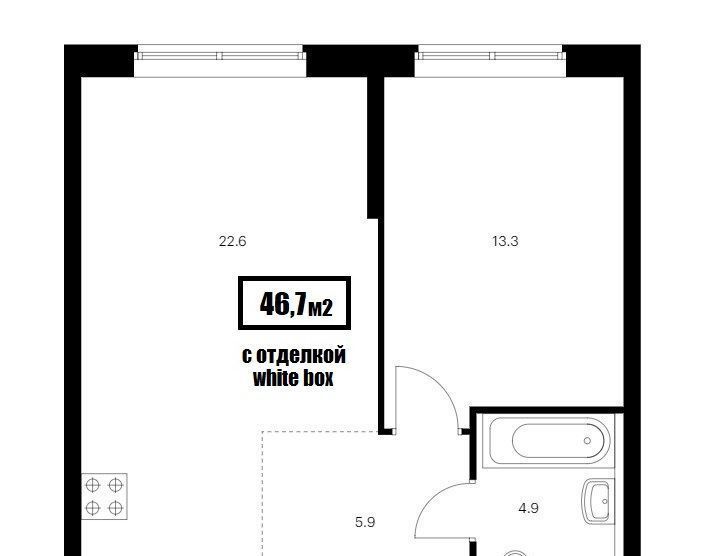 квартира г Москва метро Багратионовская пр-д Багратионовский 7/30 ЖК Барклая 6 к 5 фото 3