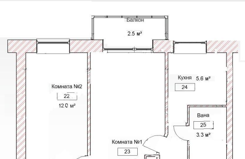 квартира г Санкт-Петербург метро Обухово Русановка наб Октябрьская 122к/2 фото 14