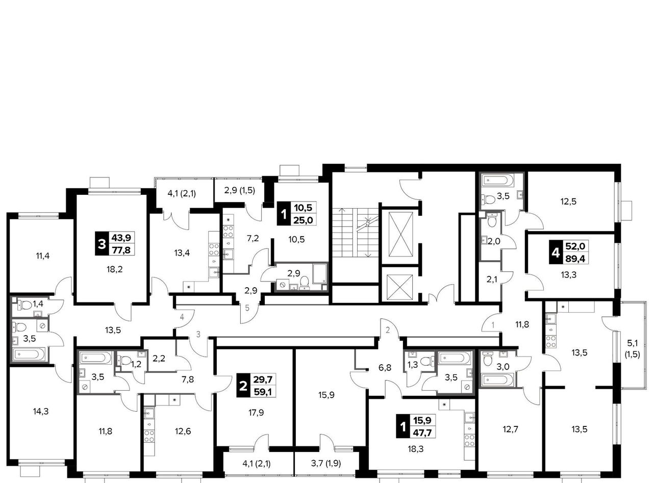 квартира г Москва метро Водники ш Ленинградское 228бс/4 фото 2