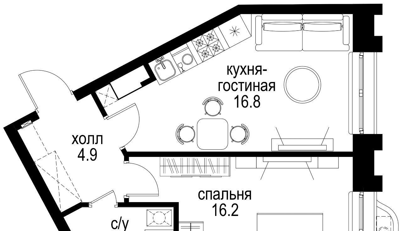 квартира г Москва метро Электрозаводская Басманный наб Семеновская 3 фото 1