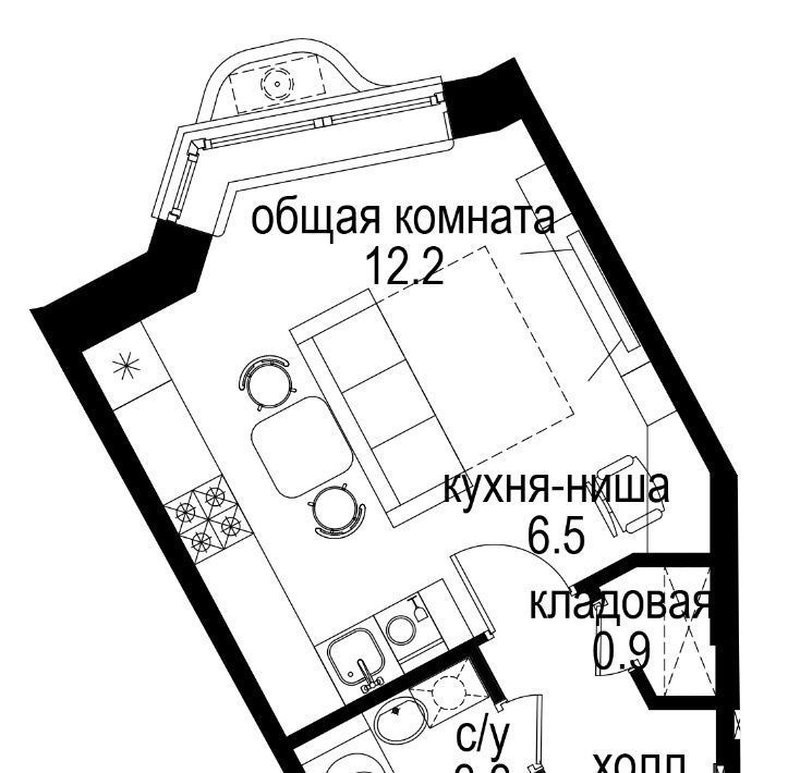 квартира г Москва метро Электрозаводская Басманный наб Семеновская 3 фото 1