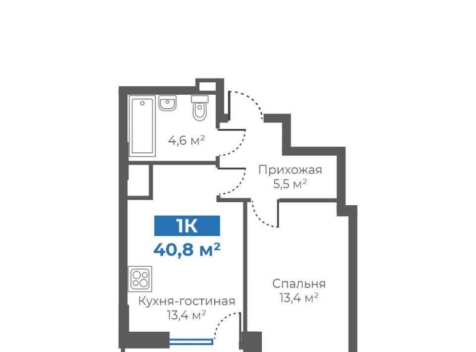 квартира г Тюмень р-н Калининский ул Интернациональная 197б фото 1