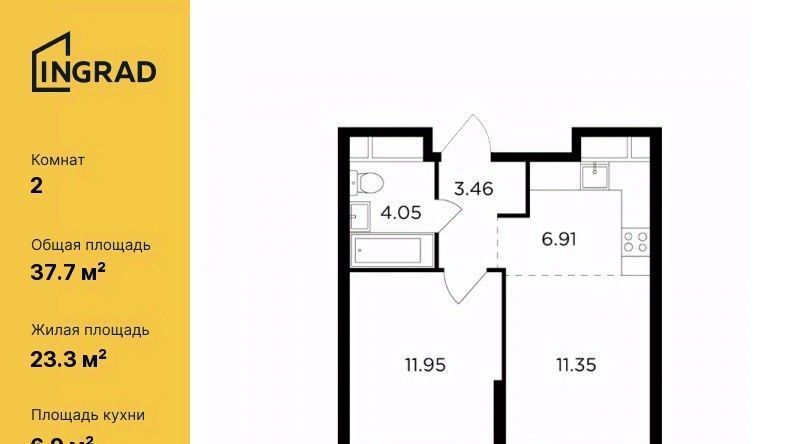 квартира г Москва Давыдково ул Петра Алексеева 12к/5 фото 1