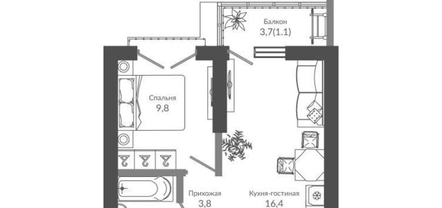 г Сочи р-н Адлерский посёлок Кудепста ЖК Флора Кудепста ул Искры 66/9 Хостинский внутригородской район, улица Искры фото