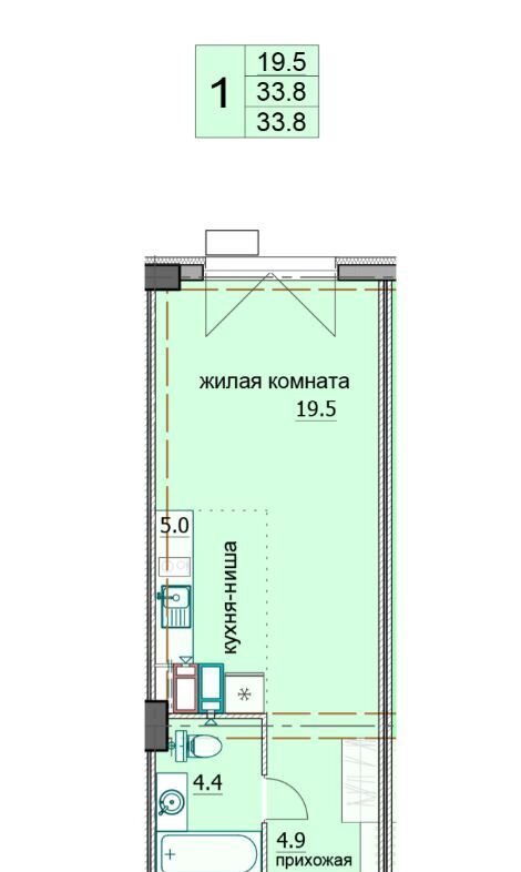 квартира г Пенза р-н Октябрьский Запрудный ул Побочинская 13 Октябрьский район фото 1