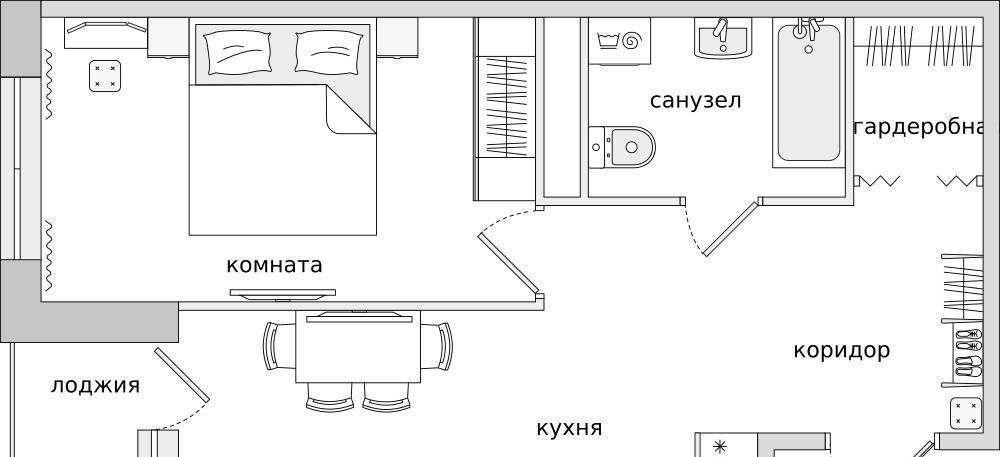 квартира г Санкт-Петербург п Парголово 2-е Парголово тер Пригородный метро Академическая фото 1