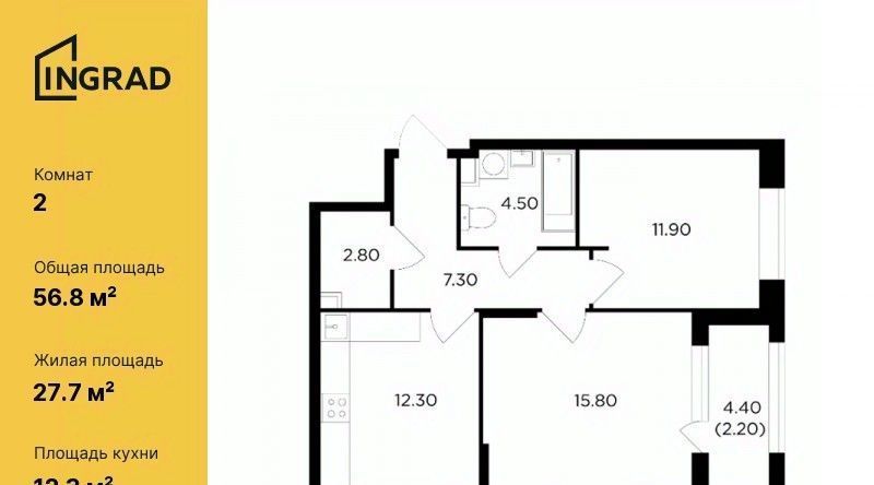 квартира г Мытищи ул разведчика Абеля 10 Медведково фото 1