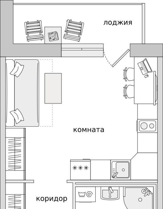 квартира г Санкт-Петербург п Парголово 2-е Парголово тер Пригородный метро Академическая фото 1