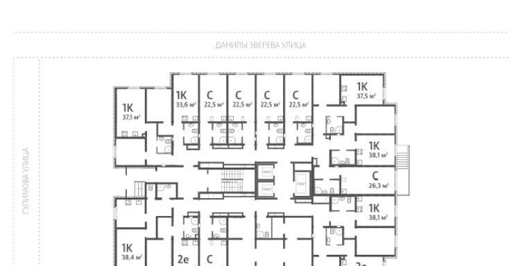 квартира г Екатеринбург р-н Кировский Уральская Пионерский ул Советская 62 жилрайон фото 2