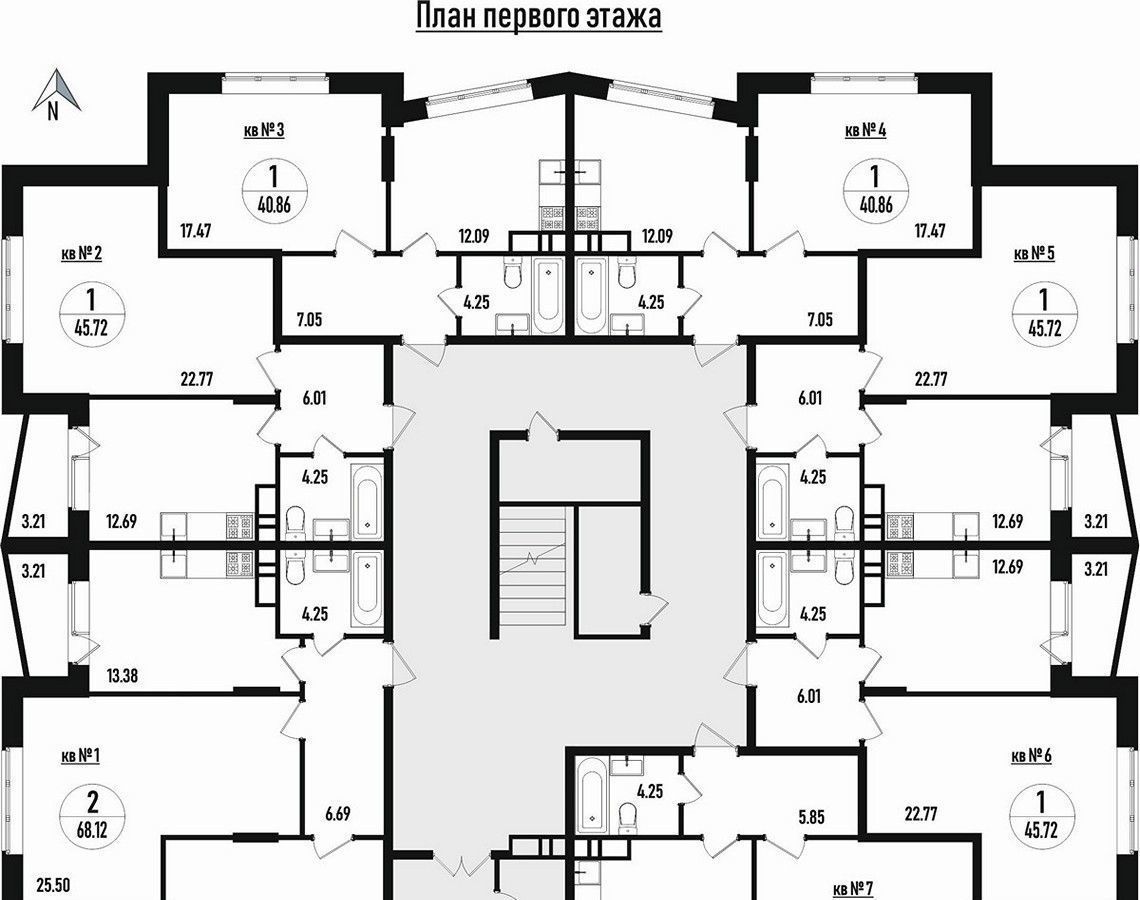 квартира г Москва п Новофедоровское ул Генерала Донскова 25к/4 ТиНАО фото 2