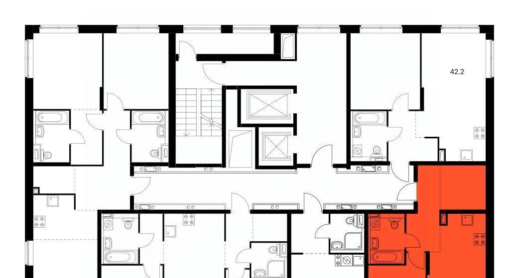 квартира г Москва метро Аминьевская ЖК Вангарден 3/2 фото 2