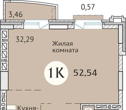 квартира г Новосибирск Заельцовская ул Дуси Ковальчук 248/1 фото 1