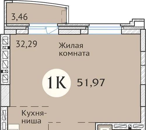 квартира г Новосибирск Заельцовская ул Дуси Ковальчук 248/2 фото 1