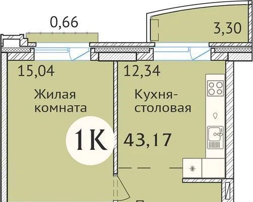 квартира г Новосибирск Заельцовская ул Дуси Ковальчук 248/1 фото 1