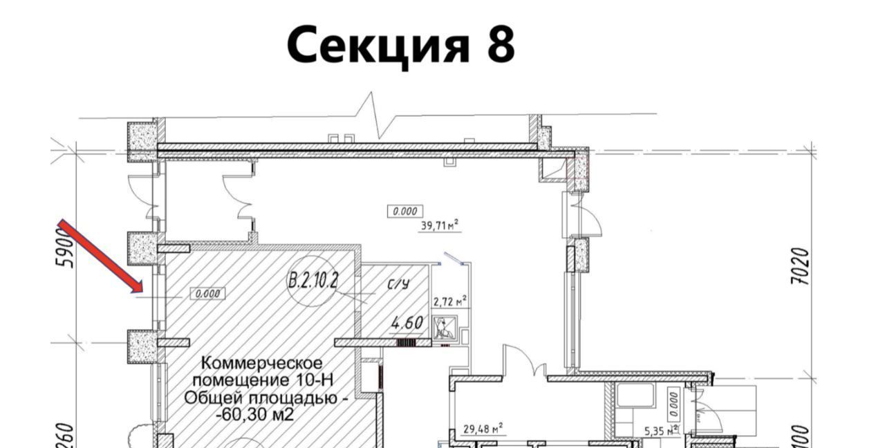 свободного назначения г Санкт-Петербург метро Комендантский Проспект пр-кт Авиаконструкторов 54 фото 1