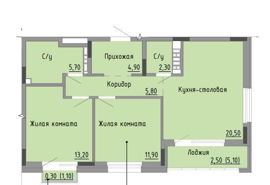 квартира г Набережные Челны р-н Центральный 10-й комплекс фото 1