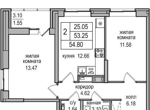 г Санкт-Петербург п Парголово Торфяное ЖК «Северная Долина» метро Парнас фото