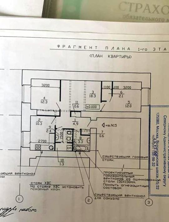 квартира г Москва метро Сокол ш Волоколамское 3 фото 28