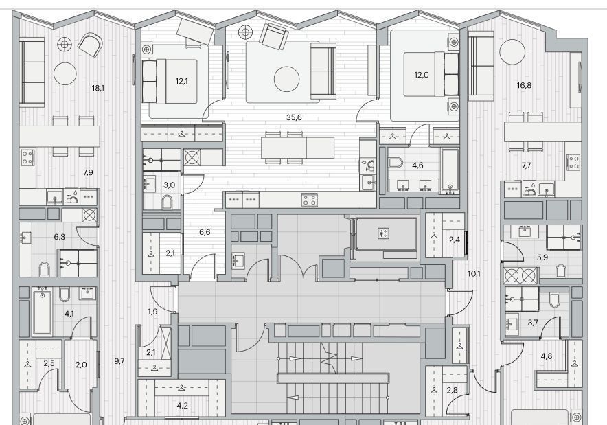 квартира г Москва метро Фили пр-д Береговой 2 фото 2