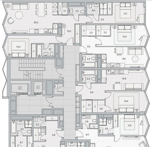 квартира г Москва метро Фили пр-д Береговой 2 фото 2