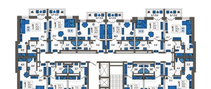 квартира г Сочи р-н Адлерский ул Искры 88/3 фото 2