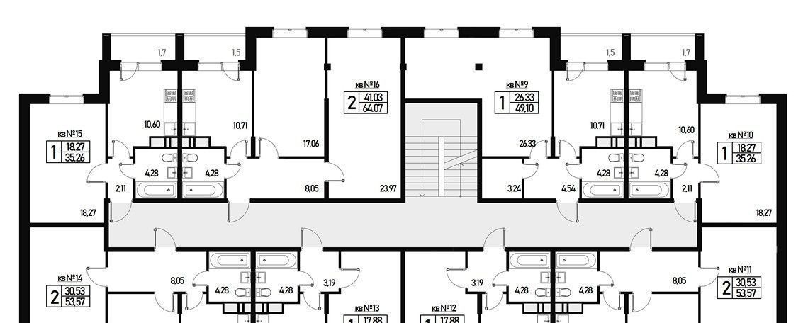 квартира г Москва п Новофедоровское ул Генерала Донскова 27к/2 ТиНАО фото 2