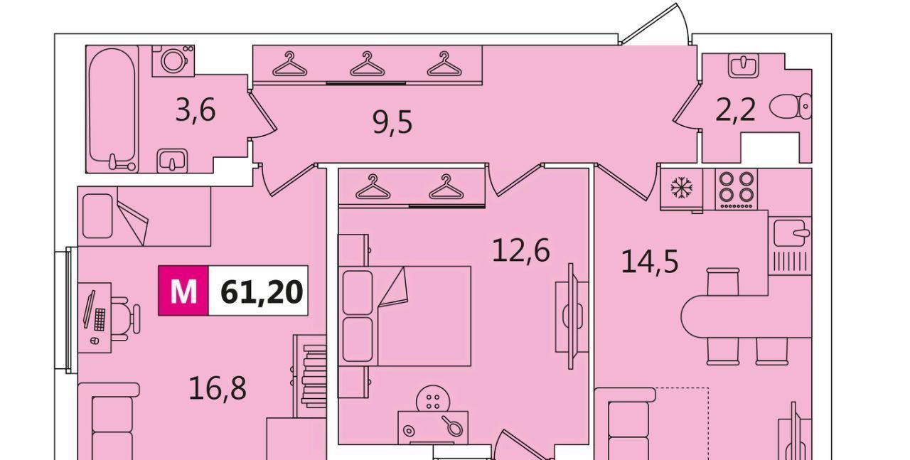 квартира г Санкт-Петербург метро Фрунзенская ул Парфёновская 14к/1 фото 1