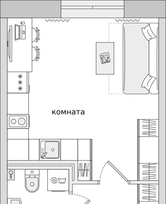 квартира г Санкт-Петербург метро Обухово ул Русановская 18к/8 фото 1