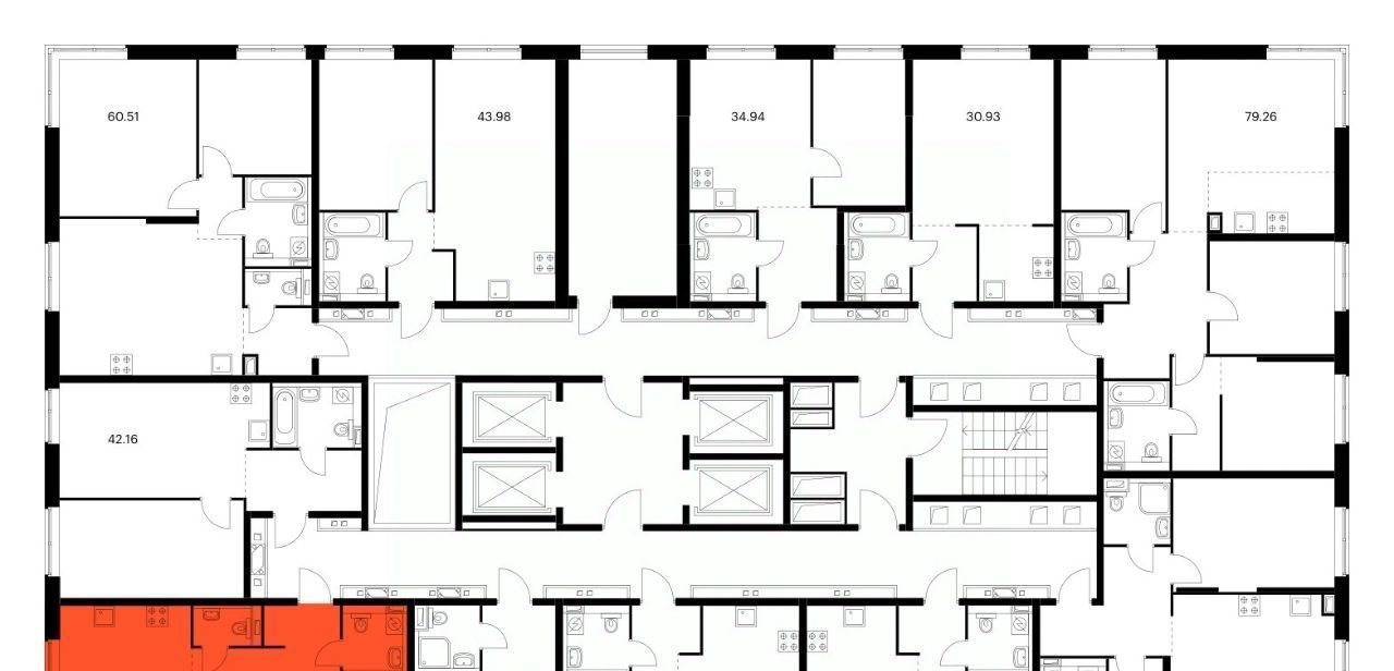 квартира г Москва метро Аминьевская ЖК Вангарден 3/3 фото 2