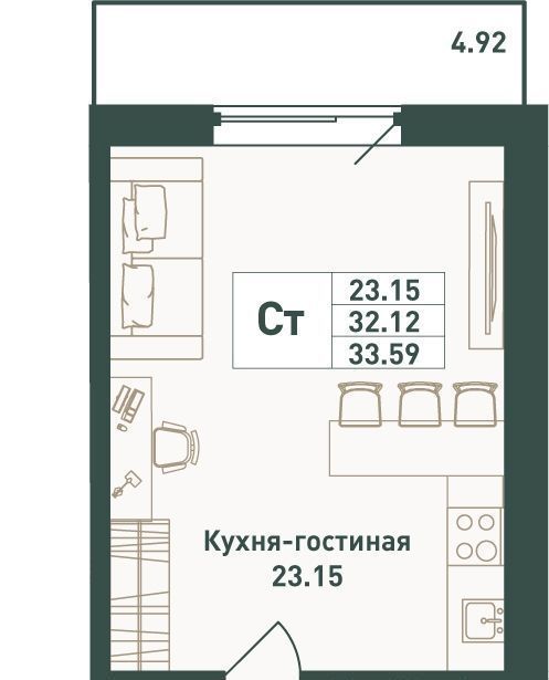 квартира р-н Всеволожский п им Свердлова мкр 1-й Рыбацкое фото 1