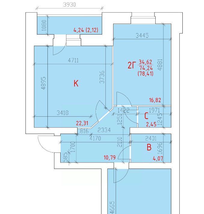 квартира г Череповец р-н Зашекснинский 108-й микрорайон фото 1