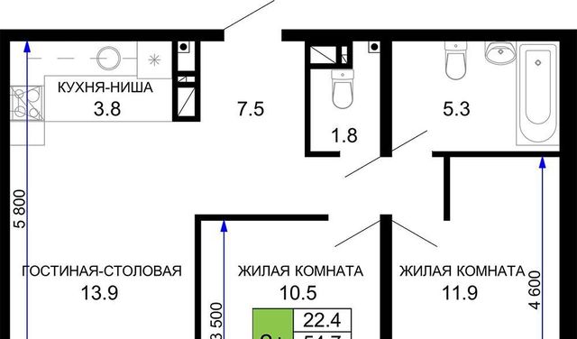 г Краснодар р-н Прикубанский ул им. лётчика Позднякова 2/11 ЖК «Дыхание» фото