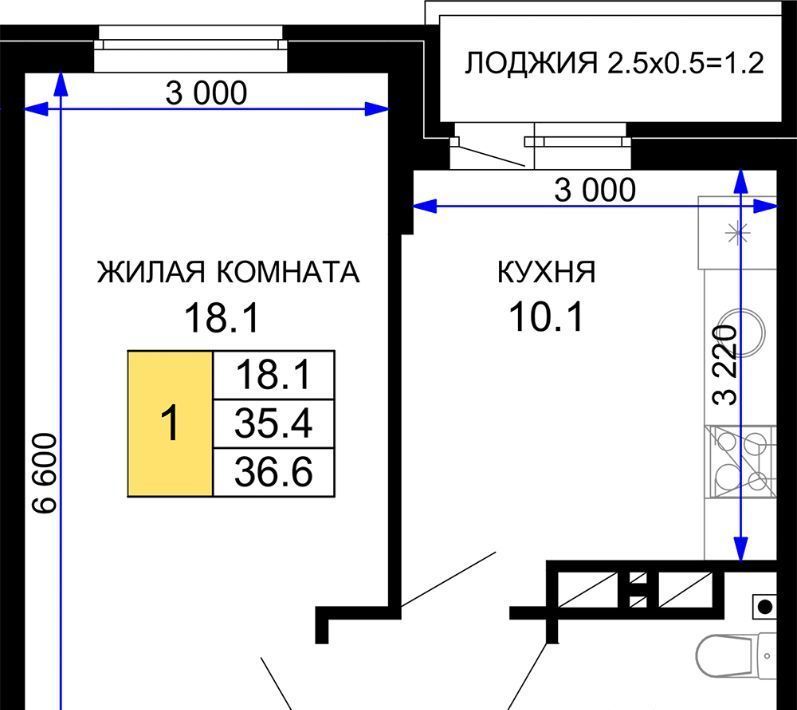 квартира г Краснодар р-н Прикубанский Николино Парк ЖК «Дыхание» жилой комплекс Дыхание фото 1