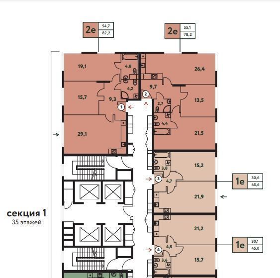 квартира г Москва метро Беломорская ул Фестивальная 15к/25 фото 2