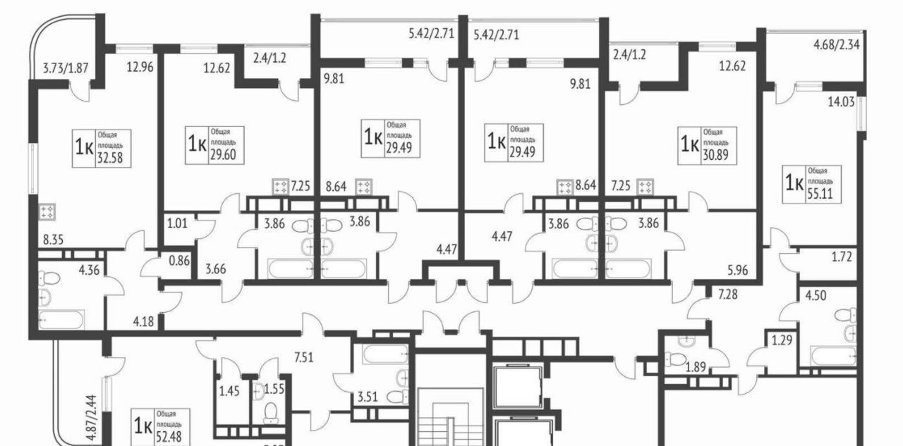 квартира г Краснодар р-н Прикубанский ул Конгрессная 19/3 фото 1