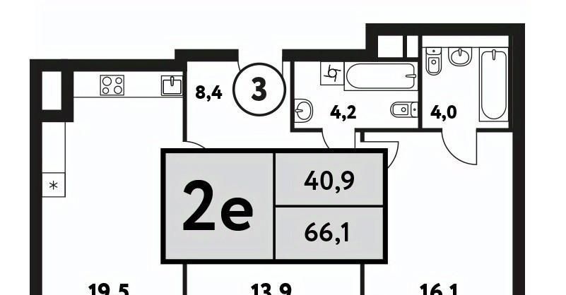 квартира г Москва метро Беломорская ул Фестивальная 27/1 15к фото 1