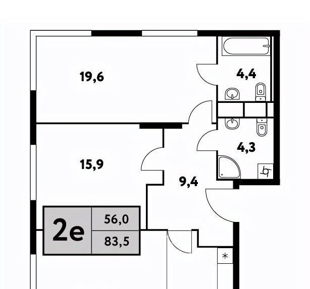 квартира г Москва метро Беломорская ул Фестивальная 15к/25 фото 1