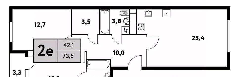 квартира г Москва метро Беломорская ул Фестивальная 15к/25 фото 1