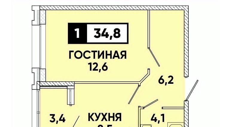 квартира г Ставрополь р-н Промышленный пр-кт Российский 17/3 фото 1