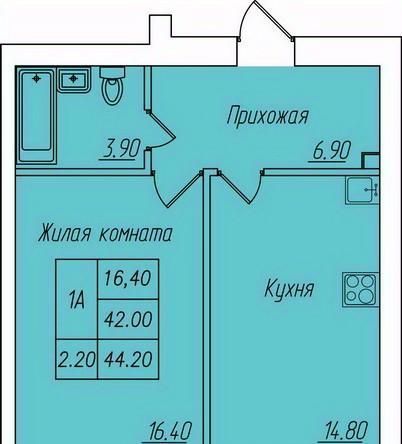 квартира г Чебоксары р-н Калининский ул И.П.Прокопьева фото 1