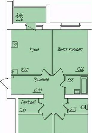 квартира р-н Калининский дом 28 фото