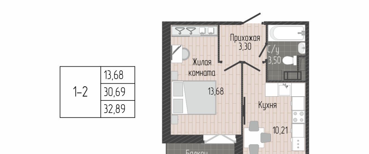 квартира р-н Всеволожский г Сертолово ЖК «Чистый ручей» Парнас фото 1