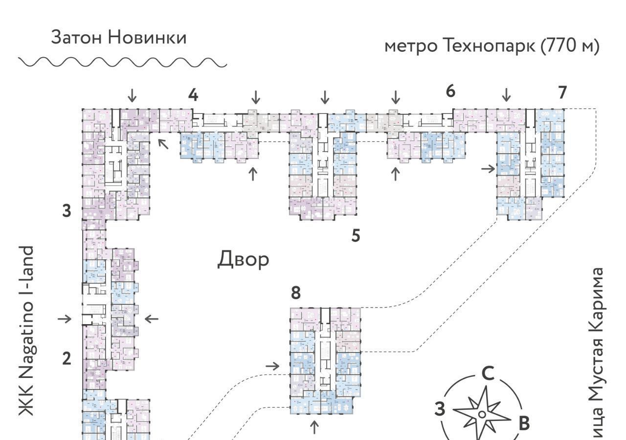 квартира г Москва метро Технопарк ЖК Вау фото 3