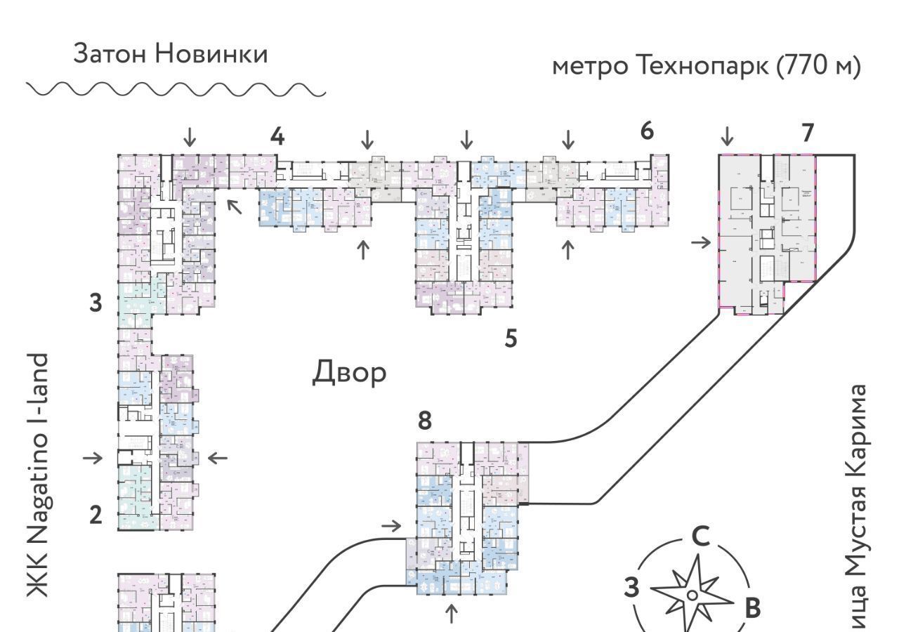 квартира г Москва метро Технопарк ЖК Вау фото 2